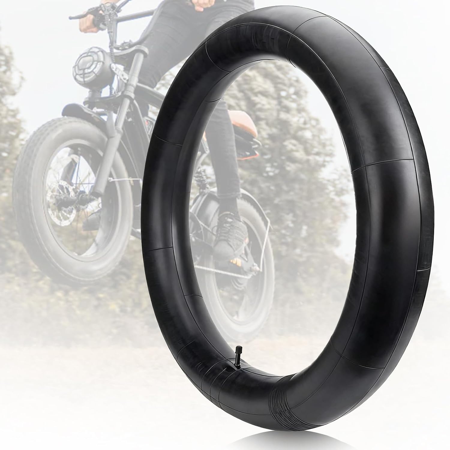 JERBOR Upgraded Inner Tube for Cycrown CycRun CycHunter CycFree CycKnight E-Bike, Thickened Puncture Resistant Front & Rear Inner for Cycrown E-Bike Accessoires