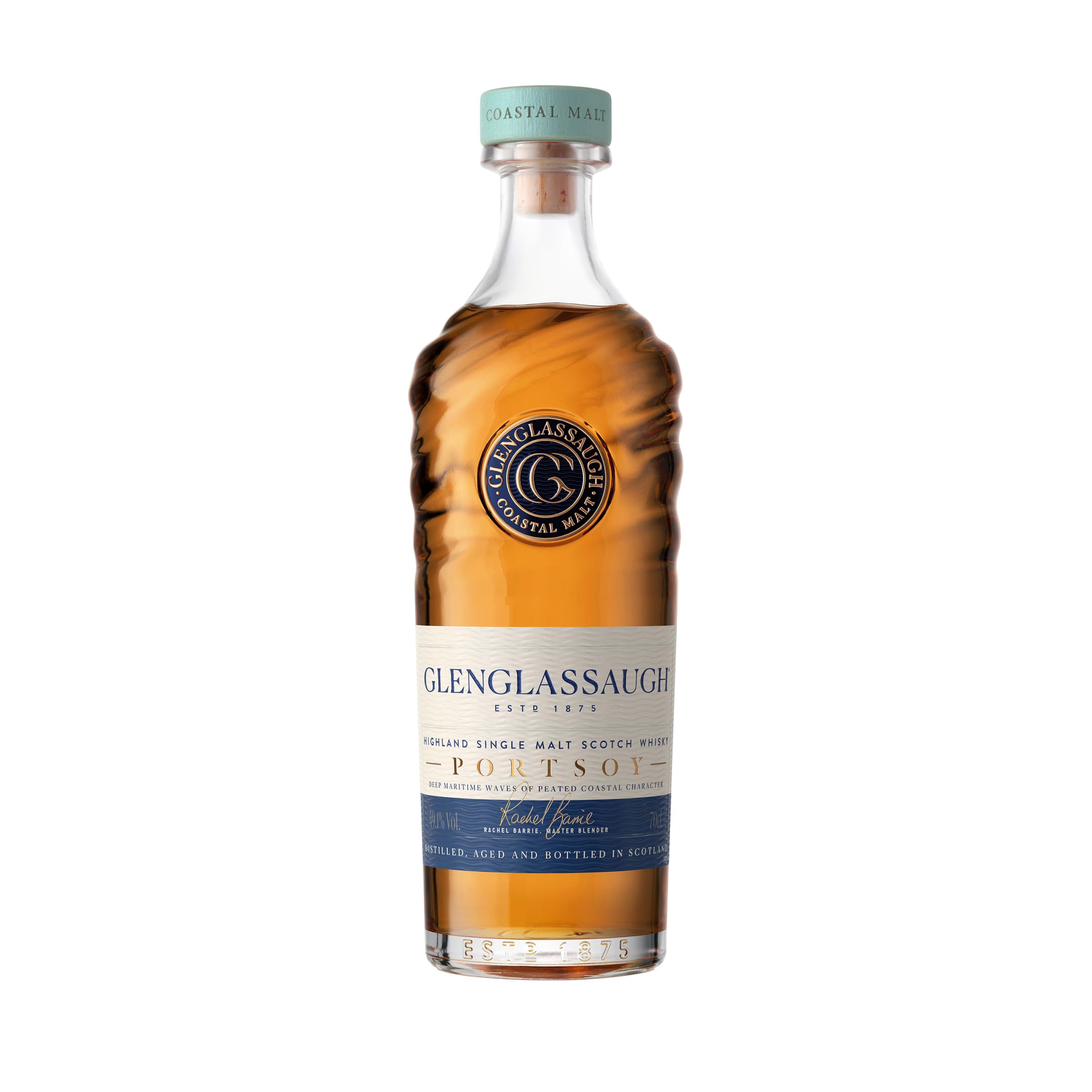Glenglassaugh Rotbraun Portsoy - Premium Single Malt Whisky - Geschenkempfehlung - Dunkle Schokolade, Meersalz - 0.7L / 49.1% Vol. product image