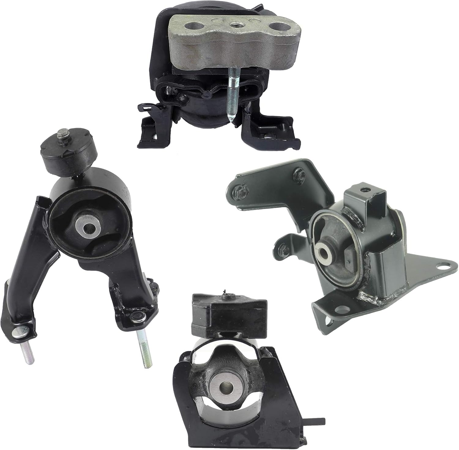 Compatible with Toyota Pontiac 09-13 Corolla Auto / 09-10 Vibe Matrix 1.8L Engine Motor and Transmission Mount Set of 4PCS 2009 2010 2011 2012 2013