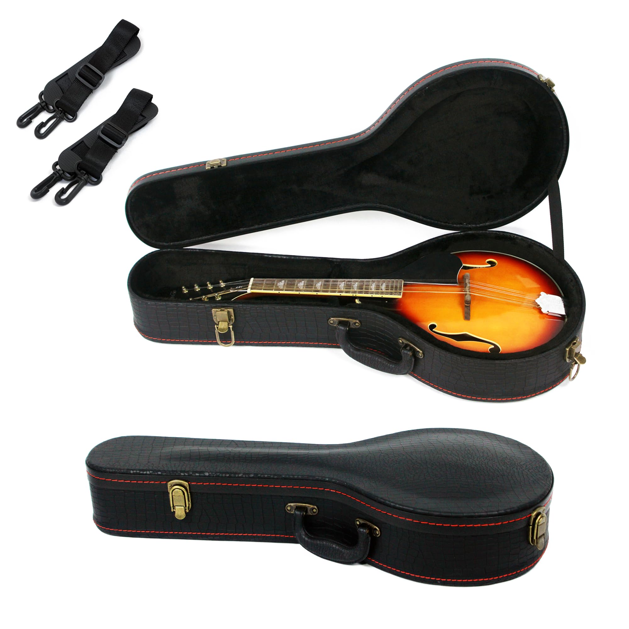 Amazon.com: Roaring Iron Mandolin Hard Case, A-Style