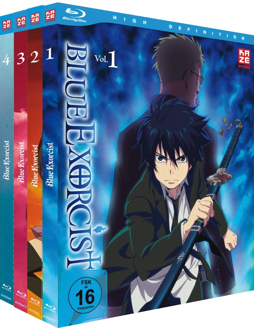 Blue Exorcist - Staffel 1 - Gesamtausgabe - Blu-ray Box