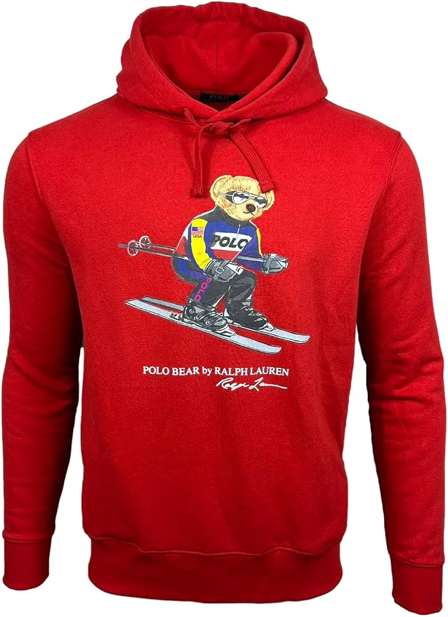 POLO RALPH LAUREN Men's Polo Bear Graphic Logo Hoodie (Small, Avery HTR) :  Clothing, Shoes u0026 Jewelry - Amazon.com