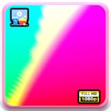 Color Spectrum Drift - Hypnotic Gradient Waves & Smooth Transitions with Weather & Clock For Fire TV