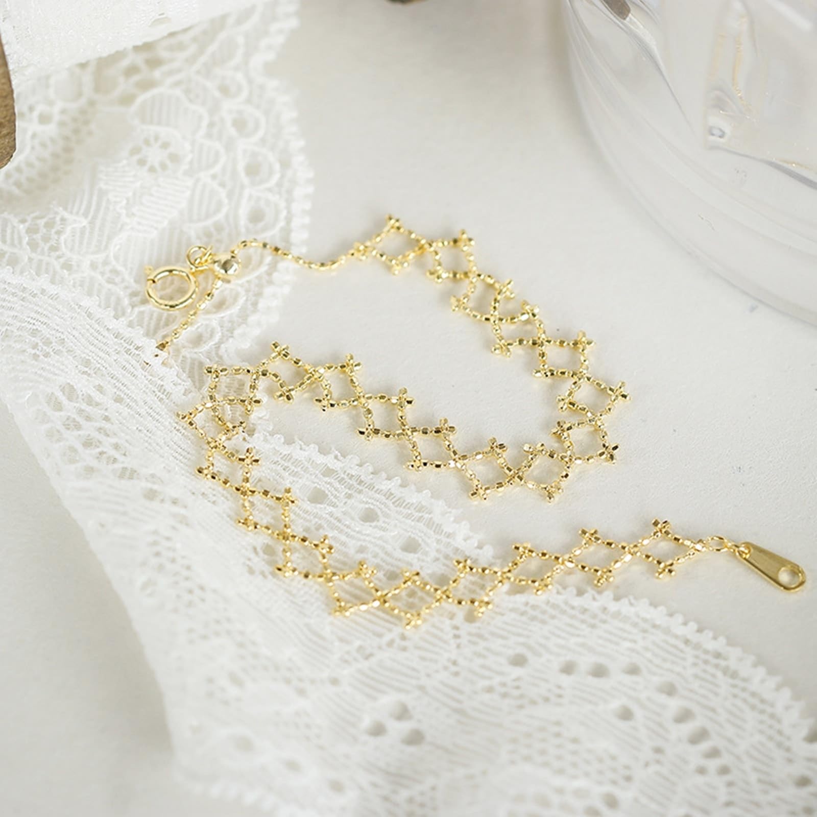 Au 375/585/750 - Bracciale in vero oro giallo 9 K/14 K/18 K