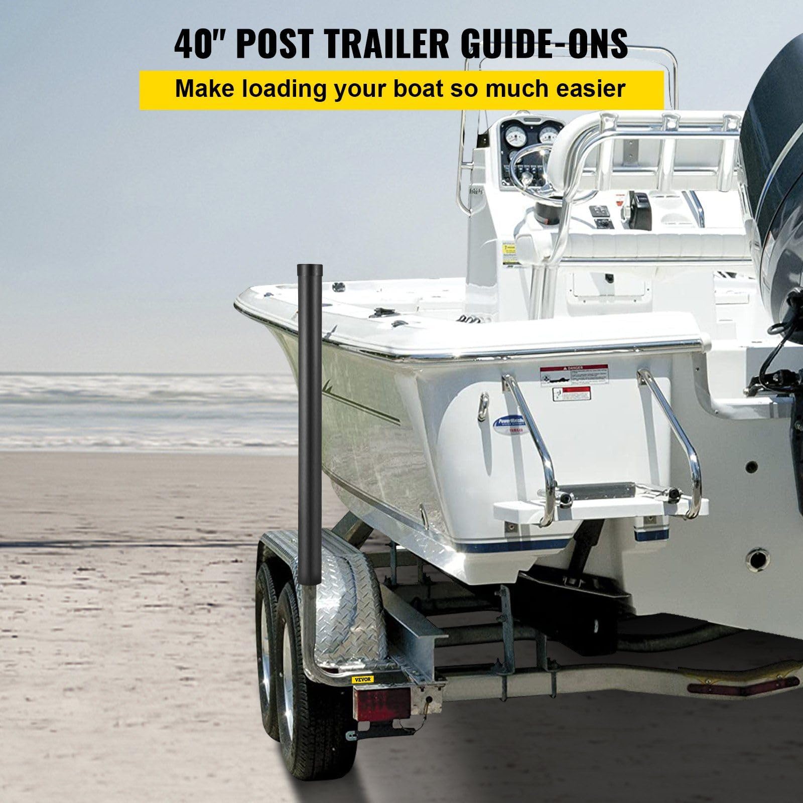 CooFel Boat Trailer Guide-ons, 40