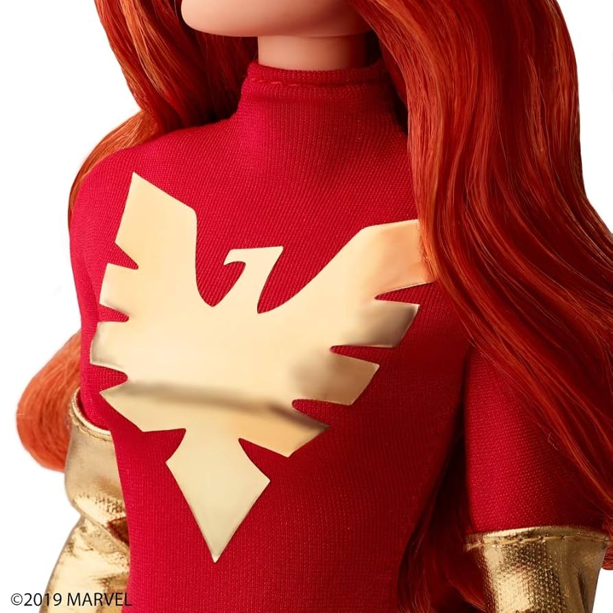 バービー　Barbie マーベル　MARVEL フィニックス　ドール　X-MEN Barbie Collector: Marvel Dark Phoenix Barbie Doll, 11.5-Inch