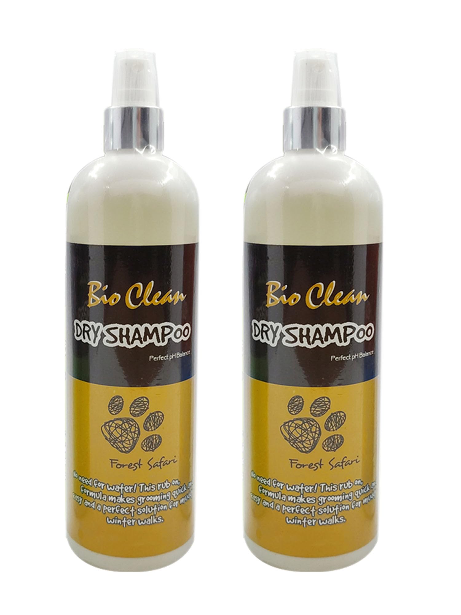 Bio Clean Forest Safari Dog Dry Shampoo-225ml-Pack of 2 (B082FCQST5) Amazon Price History, Amazon Price Tracker