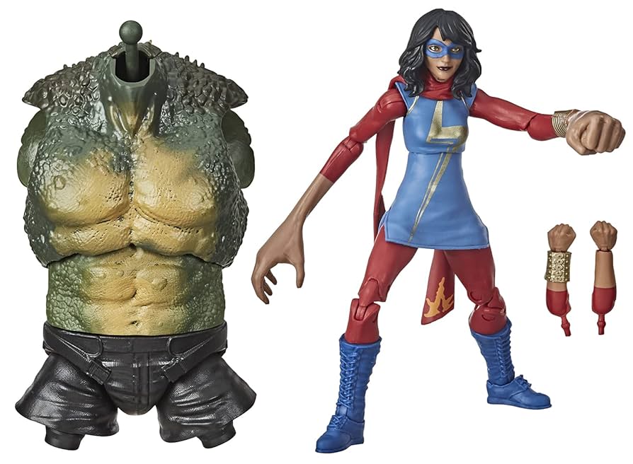 マーベルレジェンド「ミスマーベル」 Amazon.com: Marvel Legends Series Ms. Marvel, The Marvels 6
