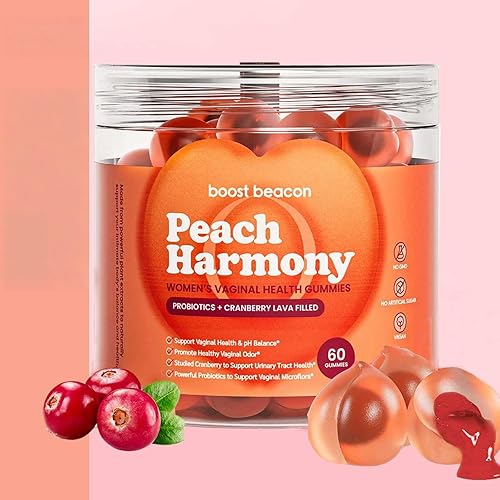 HOLIDAYMAP Boost Beacon Women's Probiotic Gummies for Feminine Health | Cranberr