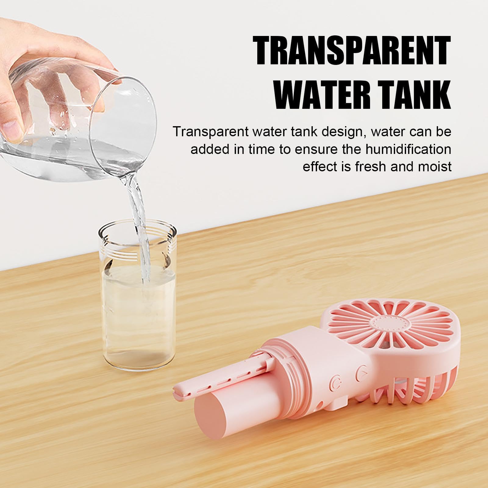 mini portable mist fan