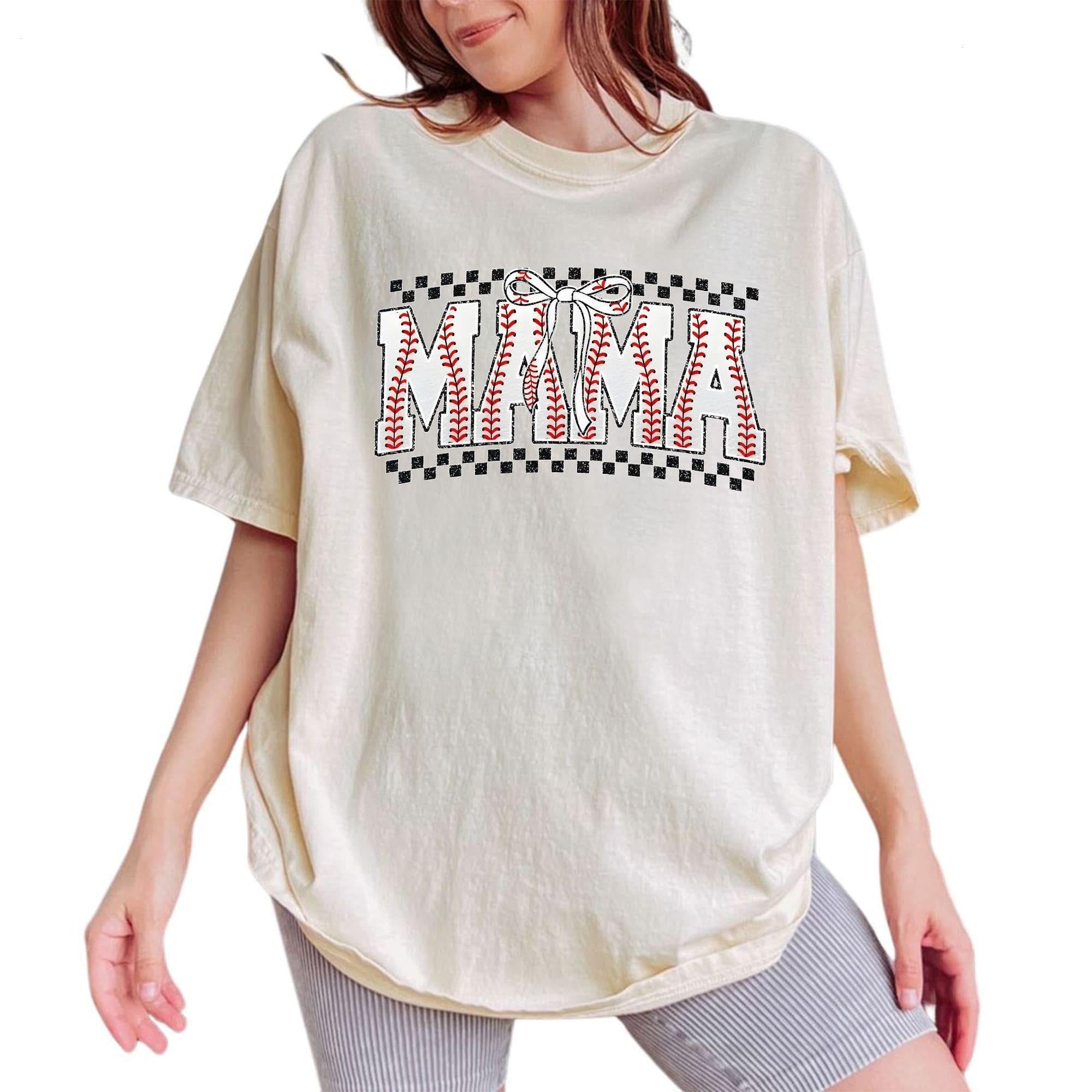 Comfort Colors Retro Checkered Baseb &hellip;