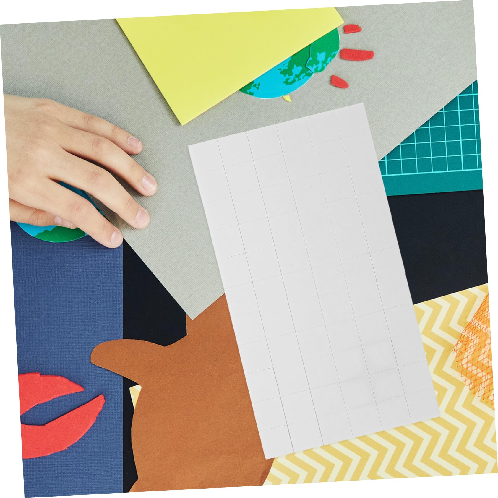 Healvian 25blätter Schaumstoff Doppelklebepads Selbstklebende Schaumstoffquadrate Für Bastelarbeiten Scrapbooking Bürobedarf Und -projekte Vielseitig Einsetzbar Und