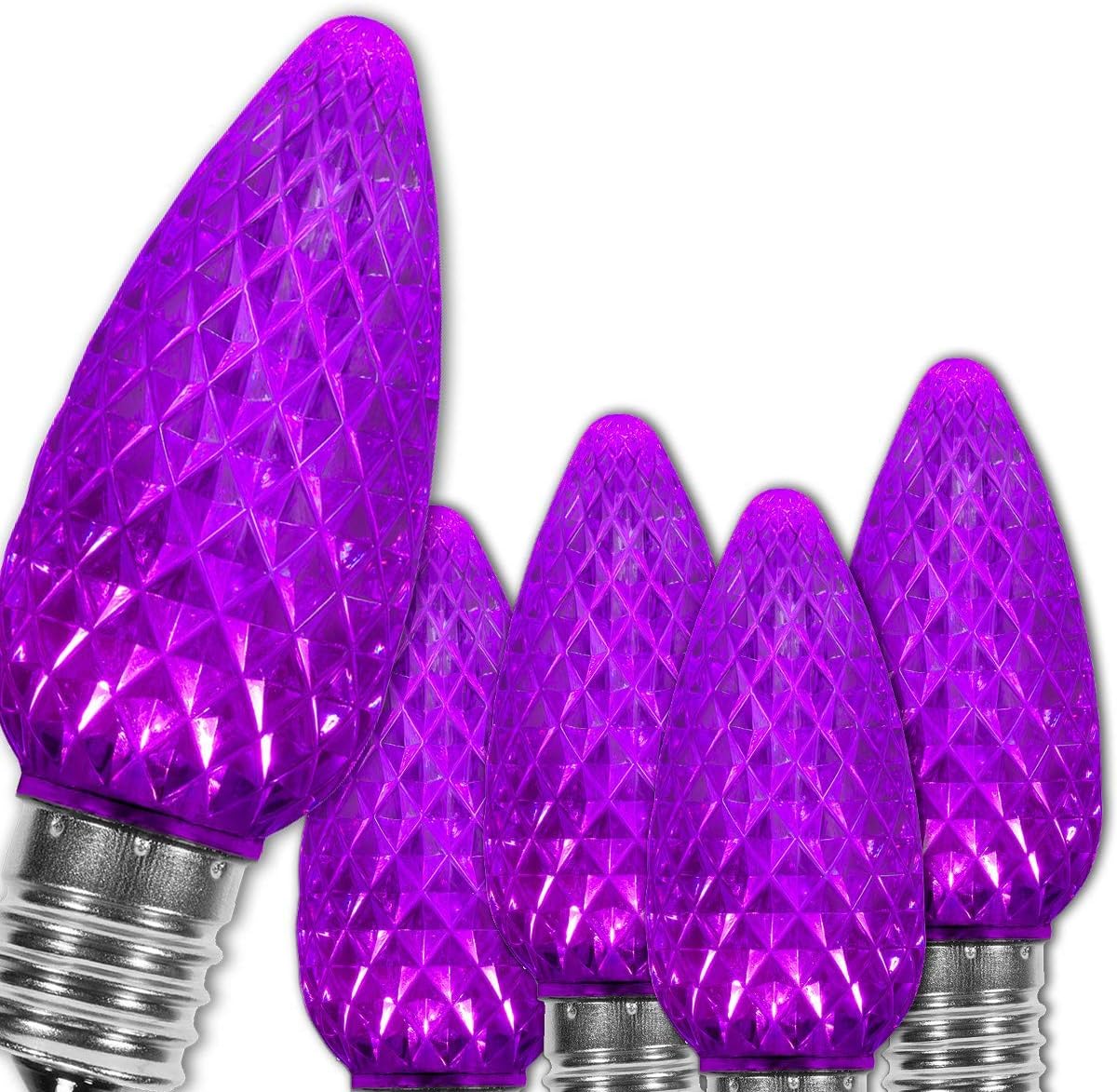 Wintergreen Lighting OptiCore C9 LED Christmas Light Bulbs