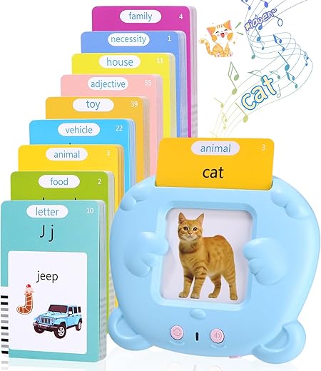 SOBEAU Sprechende Flash-Karten: Der SPIELERISCHE Weg zum Englisch Lernen!