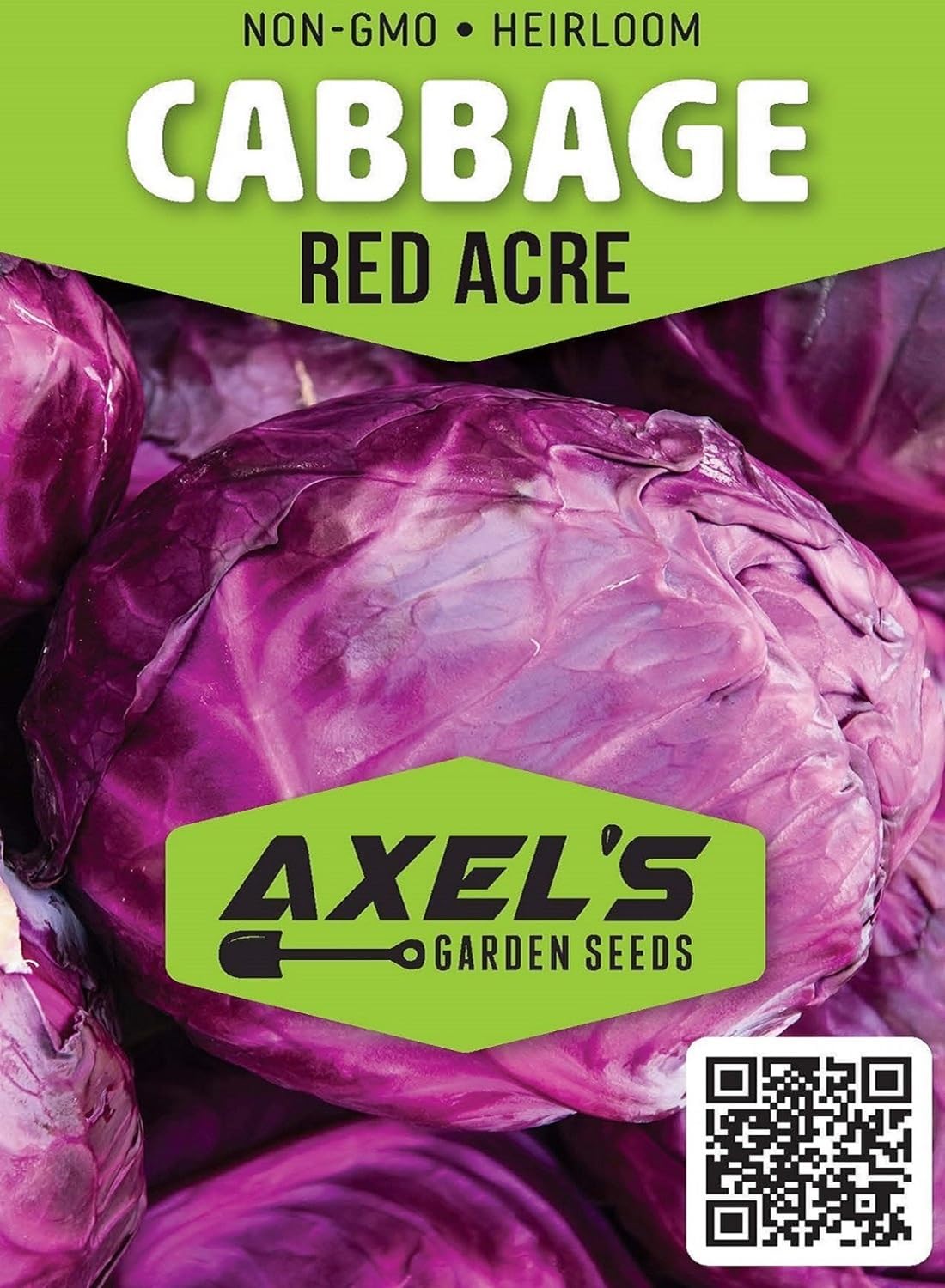 Cabbage Seeds for Planting - Plant & Grow Heirloom Cabbage Varieties Home Outdoor Garden – Easy Grow Planting Packet Instructions Included, Great Gardening Gift – 3 Packets of Each Variety