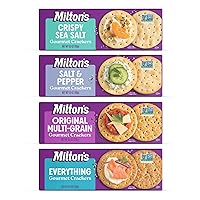 Vista 8 de Milton's Gourmet Crackers, Original Multi-Grain – Proyecto verificado sin OMG, ingredientes naturales, Kosher, ideal para tablas de embutidos – 8.4