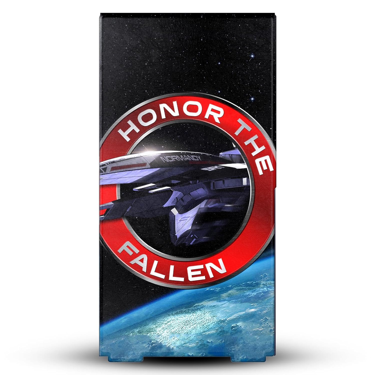 Head Case Designs Officially Licensed EA Bioware Mass Effect Normandy SR1 Graphics Game Console Wrap Case Cover Compatible With Xbox Series X