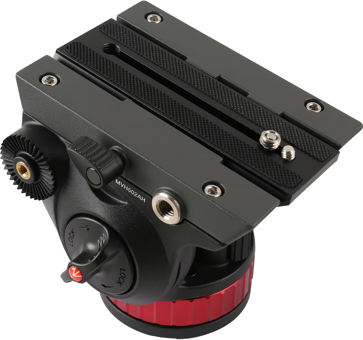 2pcs Quick Release Plate Tripod Mounting Plate for Camera Mount with 1/4 3/8 inch Screws Manfrotto MVH500AH 501HDV MVH502AH 503HDV 504 701HDV MH055M0-Q5 Innorel f60 Miliboo MYT802 RC5 - Image 6