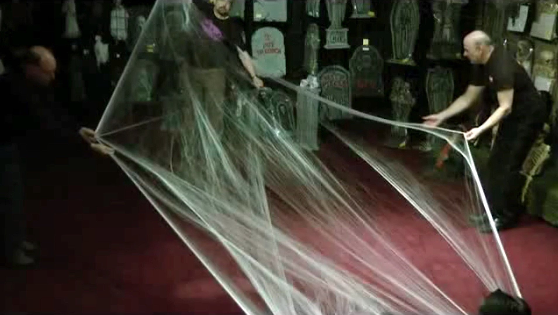 Fun World Unisex-Adult's Spider Web, Multi, Standard