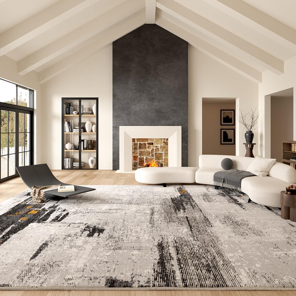 Light Luxury Living Room Decoration Carpet Fluffy Soft Lounge Floor Mat Thicken Plush Cloakroom Rug Large Area Rugs for Bedroom,C,200X300cm