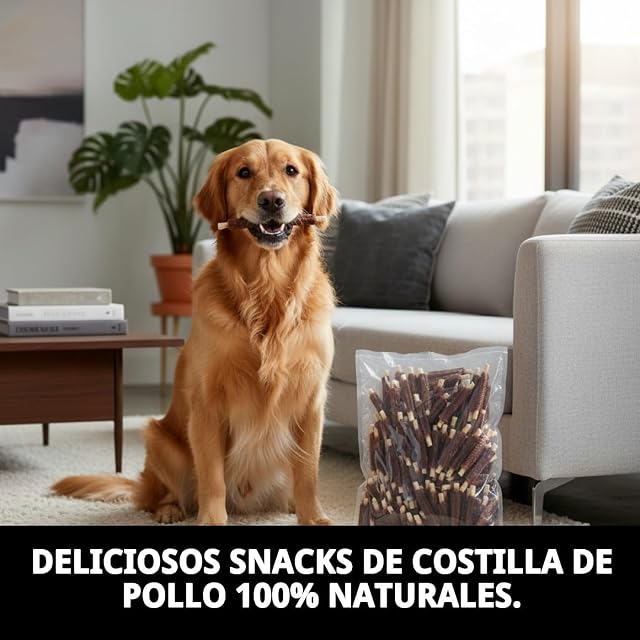 Foto 3 de 6 de MOLY Snacks de Costilla de Pollo con Soja para Perro 1 kg