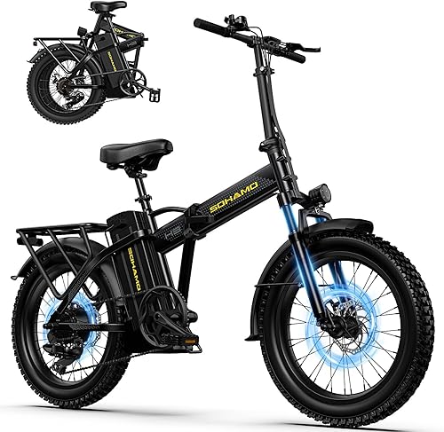 Bicicletas eléctricas plegables, motor sin escobillas de 750 W, batería extraíble de 48 V, 15 AH20 AH, bicicleta eléctrica con desviador Shimano de