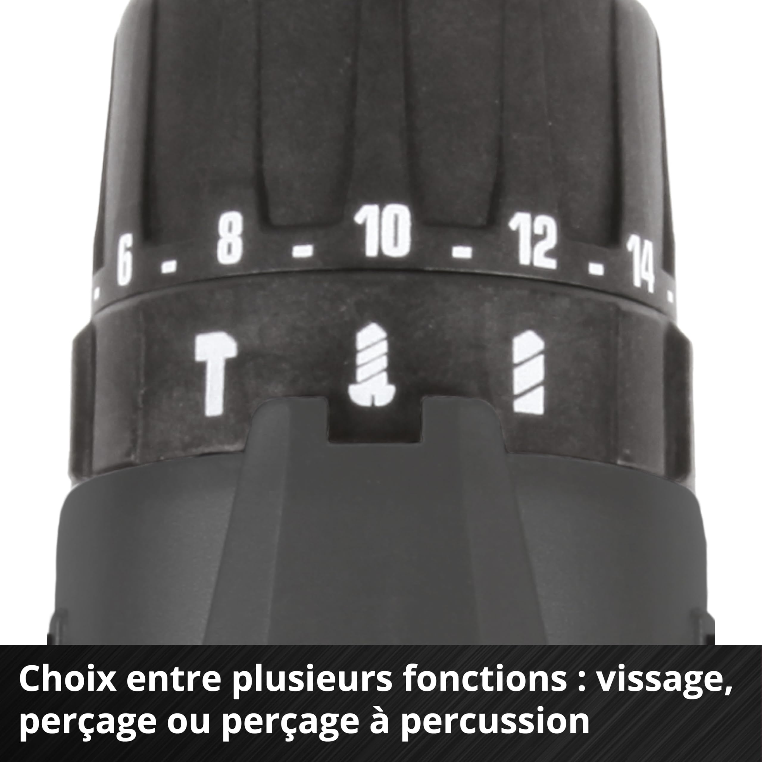 Einhell Perceuse Visseuse à percussion sans fil TE-CD 18/2 Li-i +64 (1 x 2,0 Ah) PXC Einhell (Li-ion, 18 V, Couple 44 Nm) Livré avec 2 Batteries 2,0Ah, Chargeur et 64 Accessoires