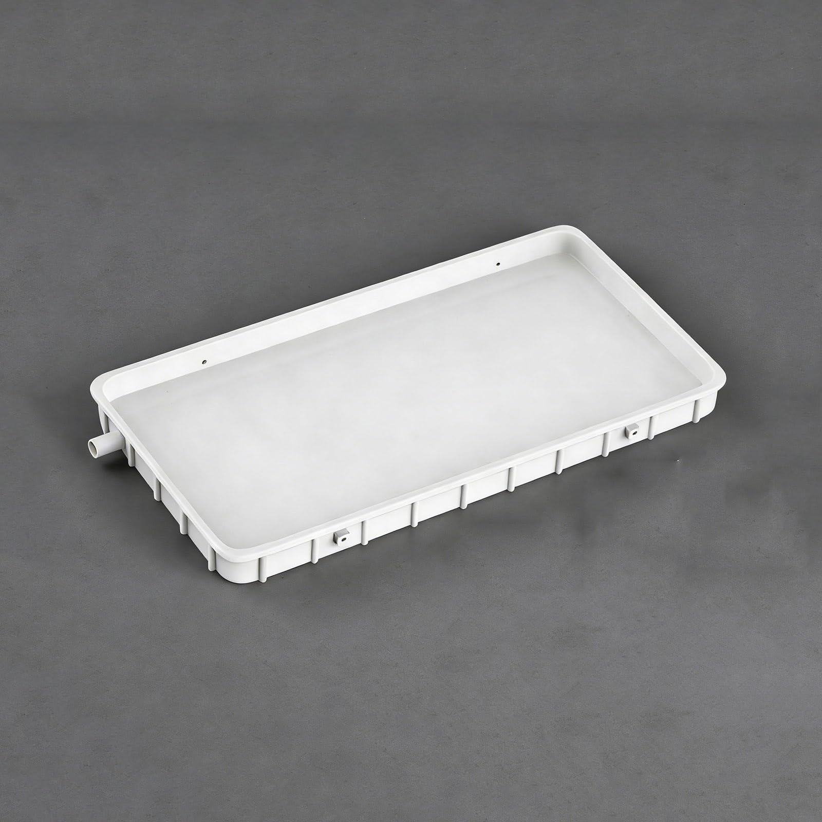Vaschetta di Raccolta della condensa del condizionatore, vaschetta di Raccolta della condensa per condizionatori 1-2P/3-5P con Tubo di Scarico, vaschetta in plastica a Tenuta stagna per Unit