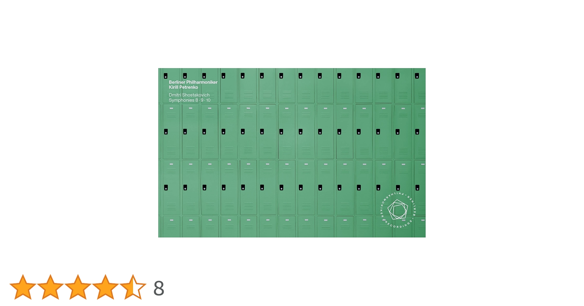 ショスタコーヴィチ : 交響曲第8,9,10番 / ベルリン・フィルハーモニー