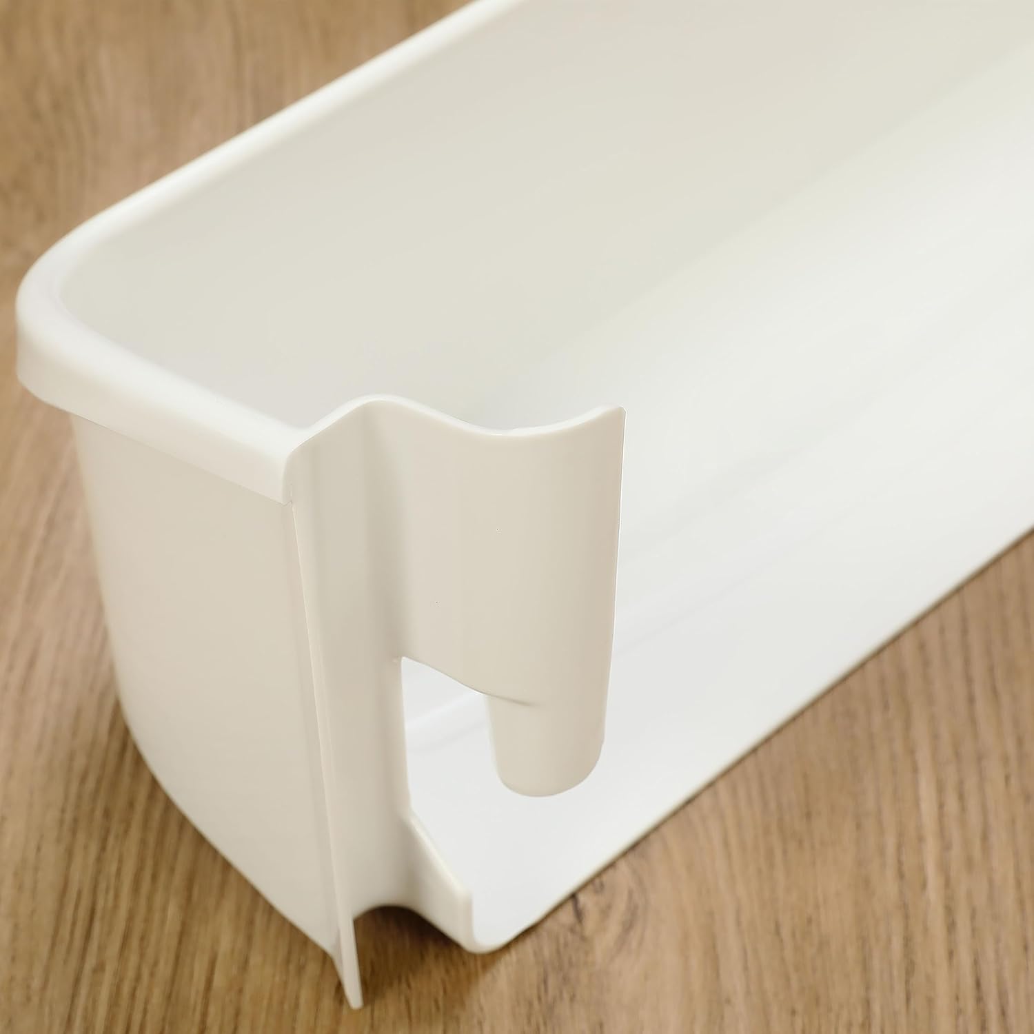 Kojem 240323001 Refrigerator Door Shelf Bin Compatible with Frigidaire Refrigerator Replacement for 240323007 240363707 891286 PS430206 - White 2PCS