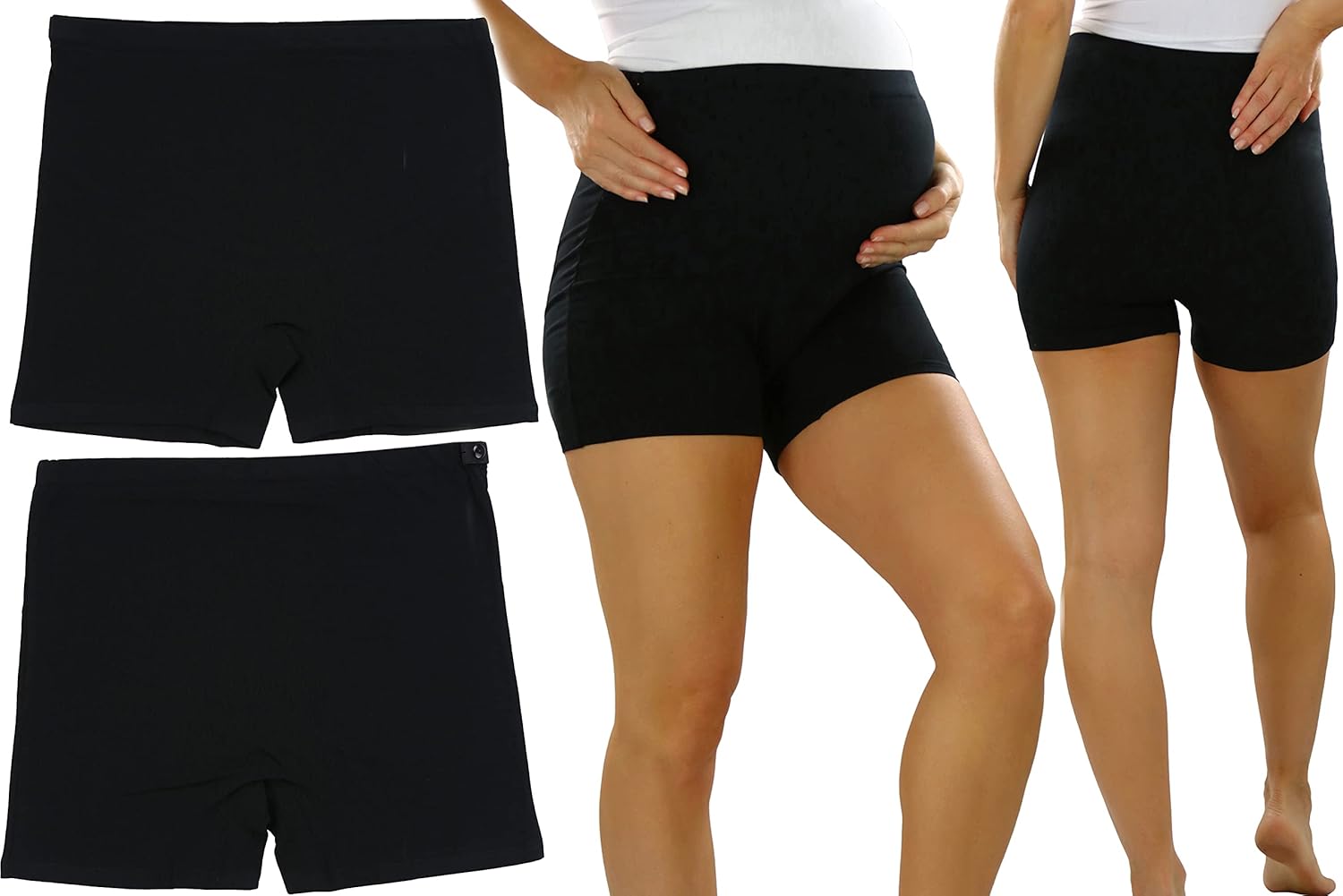 ToBeInStyle Women's High Waist Over The Bump Maternity Underwear - Image 2