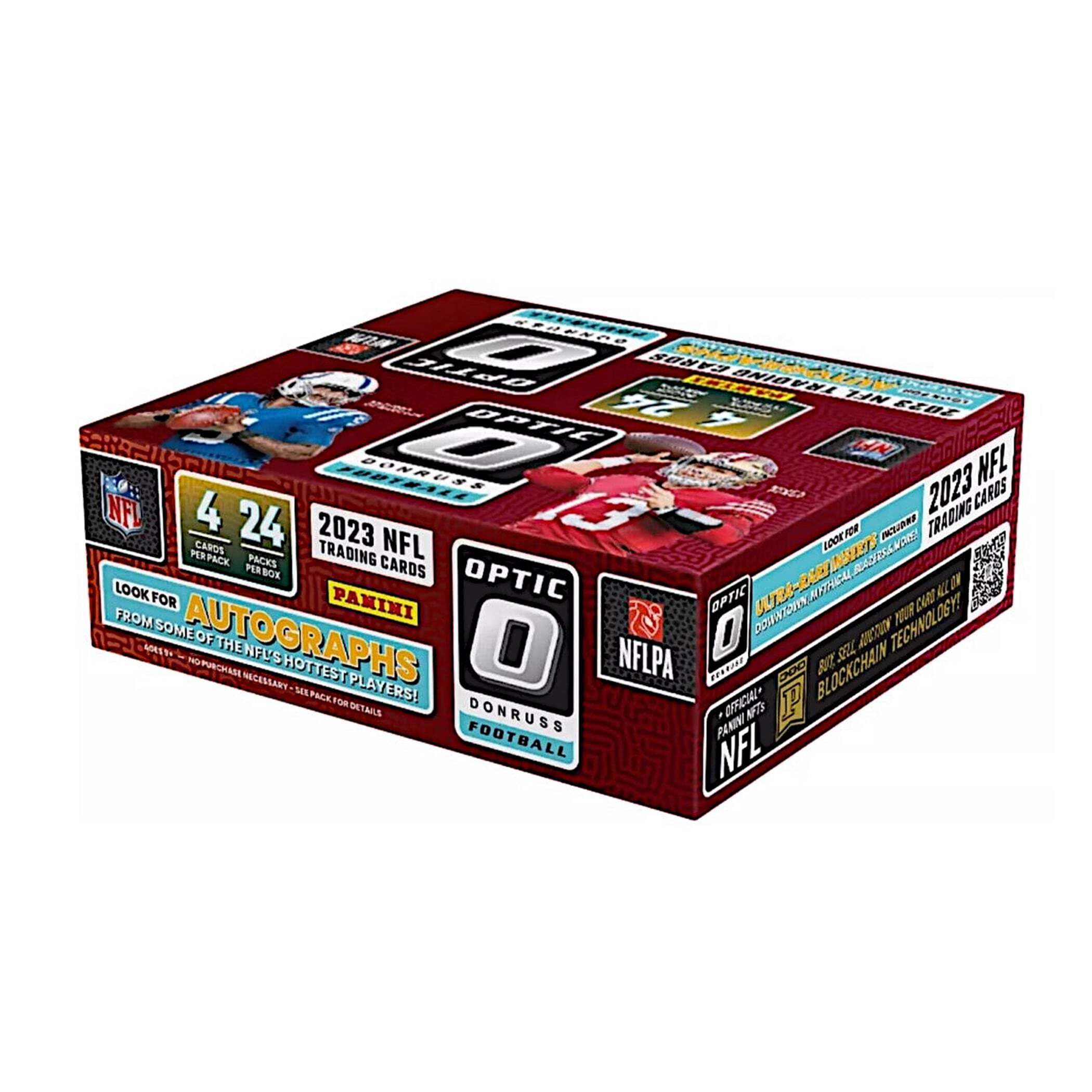 Amazon.com: 2023 Panini Donruss Optic Football Sealed Retail Box