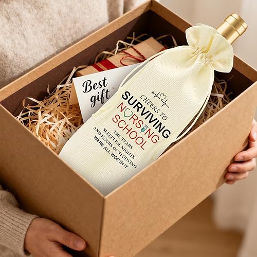 Miniatura 6 de Regalos de graduación de escuela de enfermería para mujeres que sobreviven a la escuela de enfermería, decoraciones de graduación, decoración de