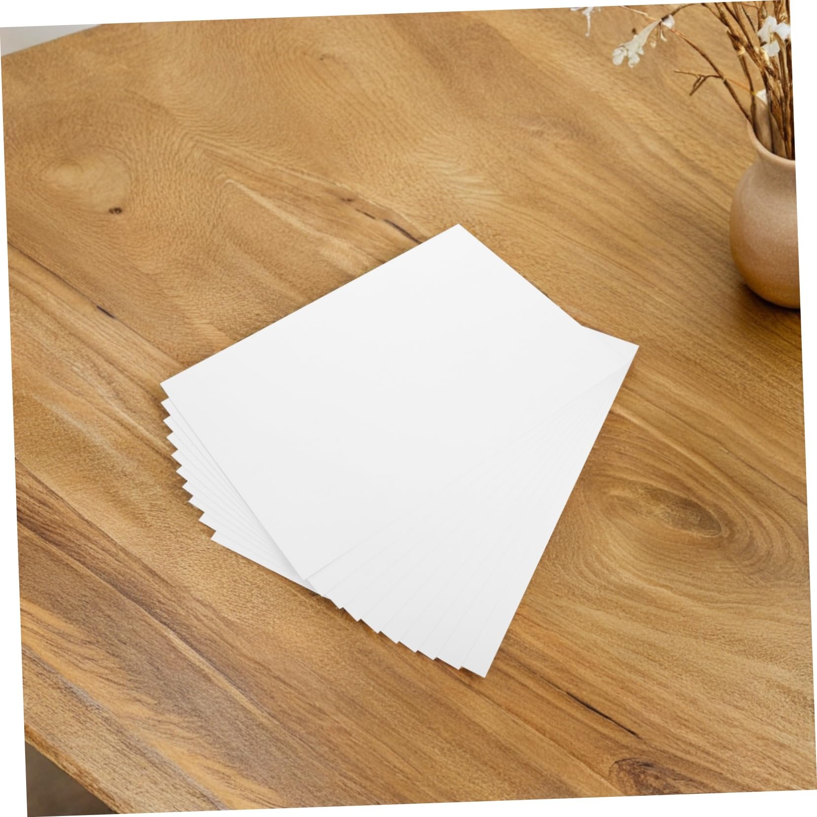 Papier Aquarelle Texturé Blanc 8k 600g, 10 Feuilles pour Peinture