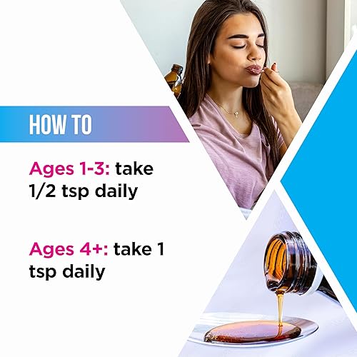 Miniatura 4 de Livingood Daily Aceite de pescado líquido Omega 3, suplemento EPA y DHA con sabor a fruta de monje y naranja, apoya la salud del corazón, las