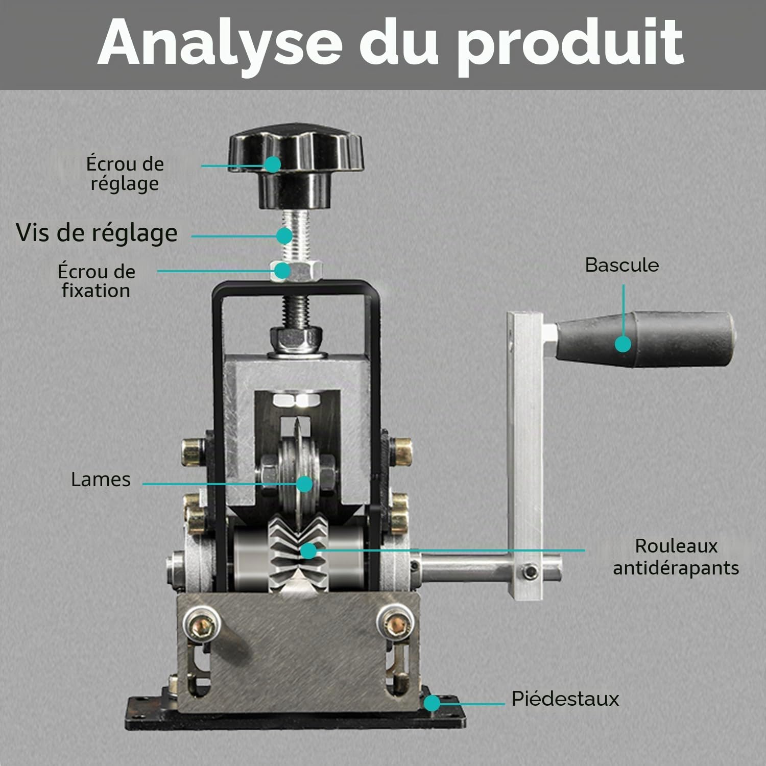 Denudeuse de Cable Electrique Dénuder Manuelle, Machine Manivelle à Dénuder Fils, 1-25 mm Dénudeur Câble Electrique Manuel, Avec Manivelle Dénudeuse Cuivre Pince à Dénuder pour Recyclage Des Fils