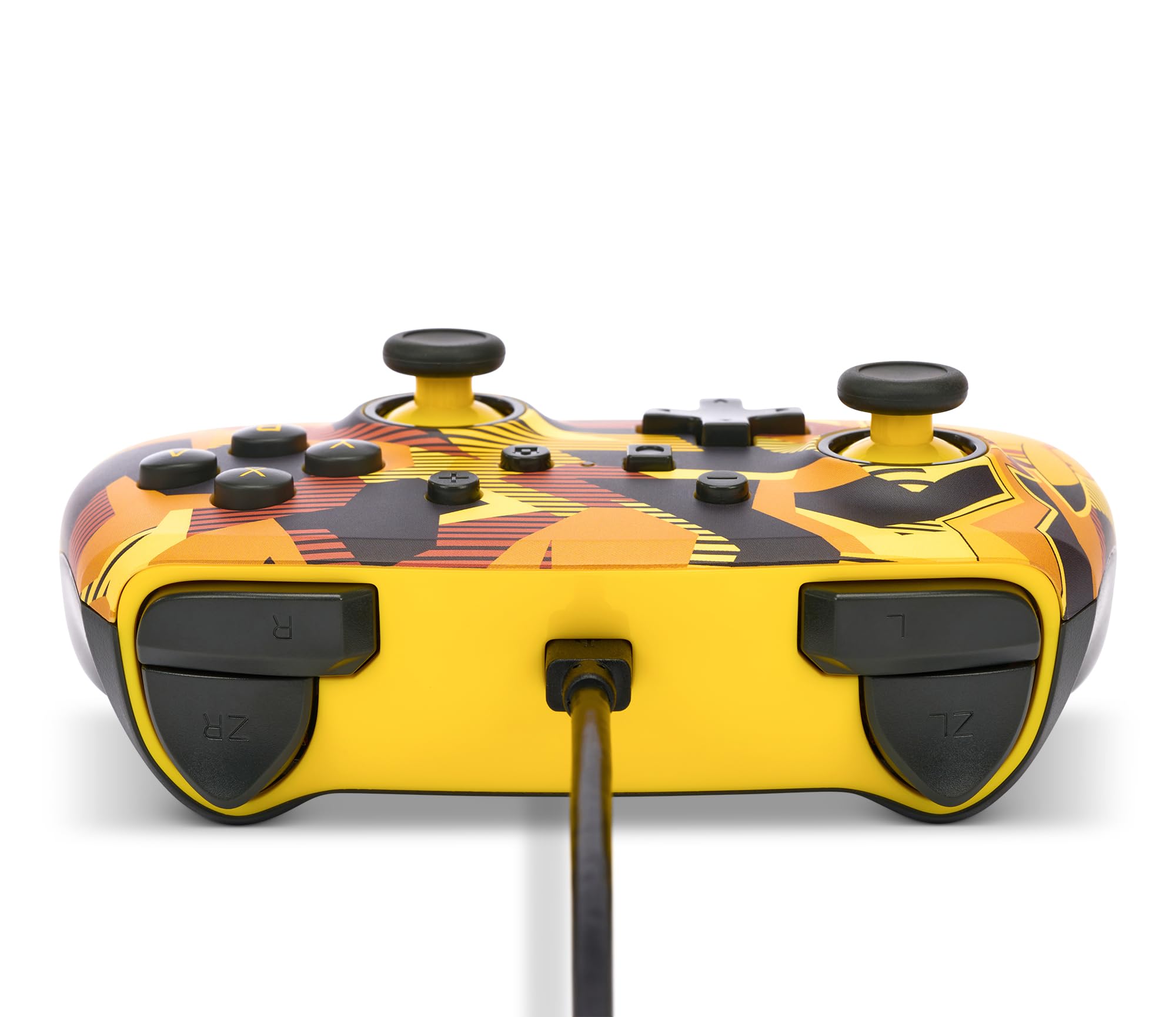 Mando con cable mejorado PowerA para Nintendo Switch - Camo-Storm-Pikachu, mando, mando para videojuegos, mando con cable, con licencia oficial — view 6