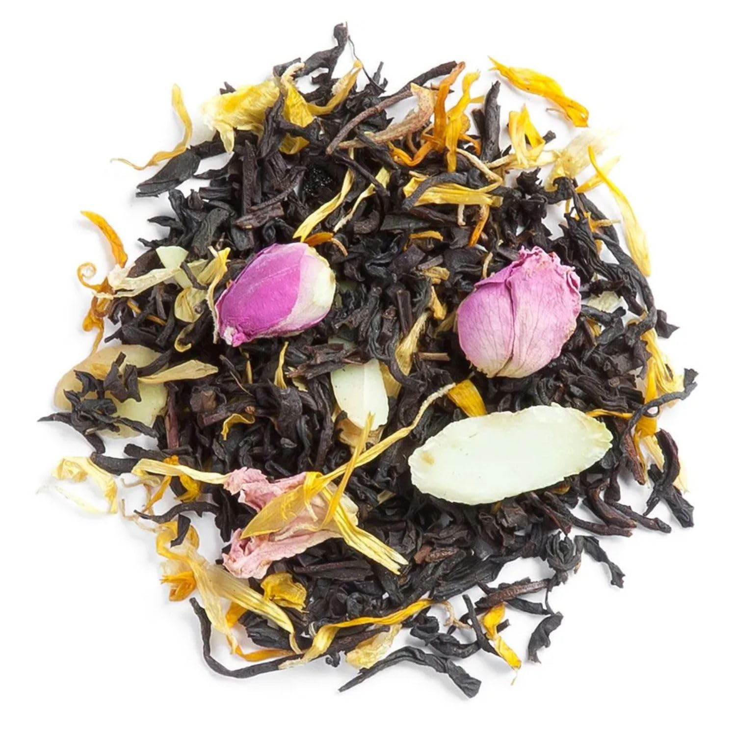 Tè Nero Fiori e Vaniglia 500g: Infuso Aromatico Premium con Note Dolci e Floreali | Foglie di Tè Nero di Alta Qualità, Ideale per Bevanda Rilassante e Profumata.