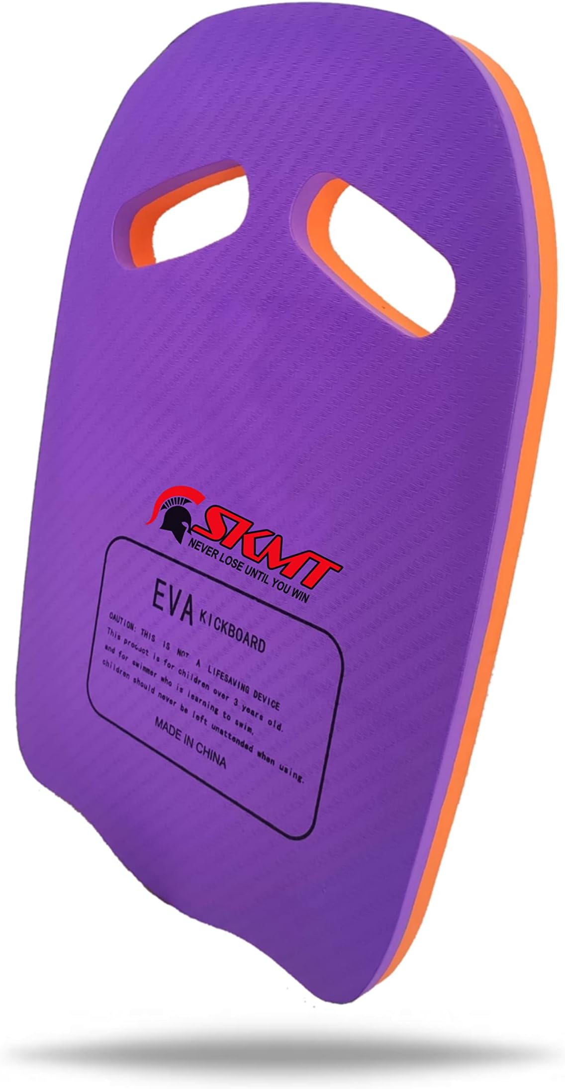 SKMT NEVER LOSE UNTIL YOU WIN Kick Board Imported Swimming Board Float Kickboard Swim Safe Training Tool for Kids Adults (Color Availability: Color May Vary)