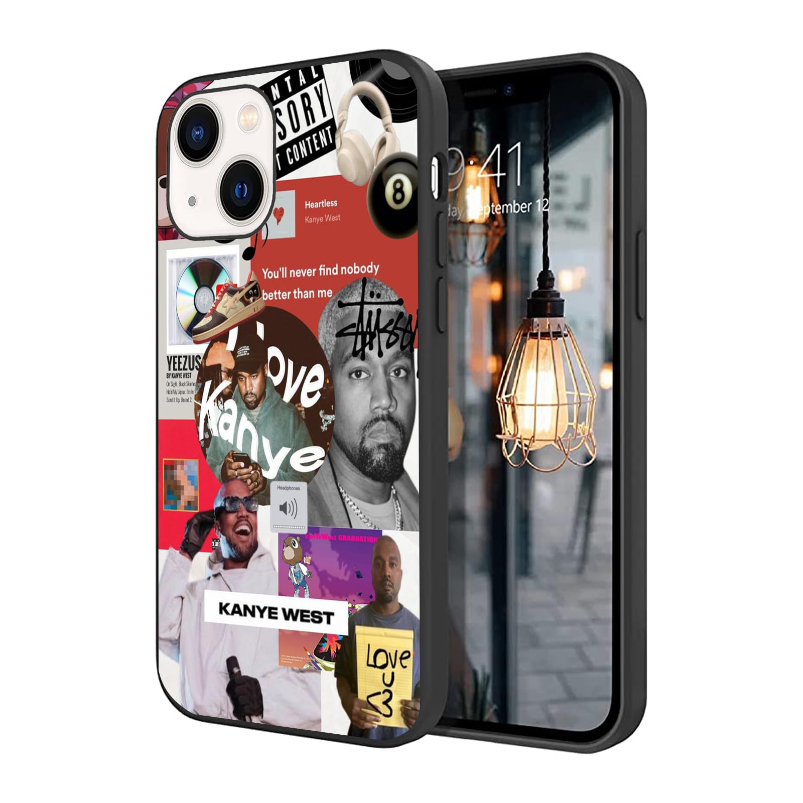 BBWSWLXS iPhone 15 Case, Kanye-West Fashion Gift TPU Slim Shockproof Case  Cover for iPhone 15: Amazon.de: Electronics & Photo