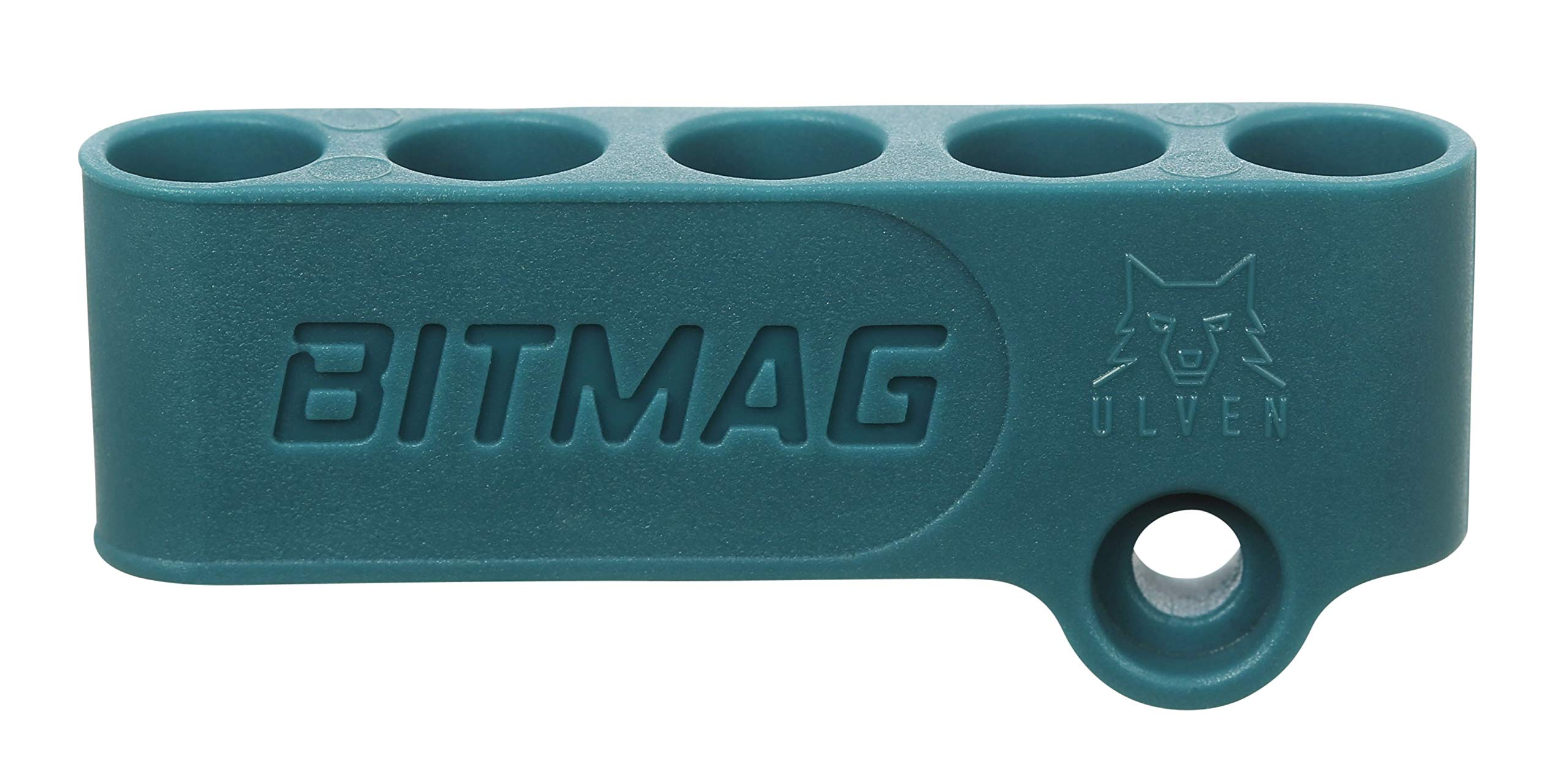 BitMag Magnetic Bit Holder for Drills and Drivers - Makita Blue - Store Your bits on Your Power Tool, Always to Hand for Fast swapping - Holds 1/4 hex bits - Plastic Composite Body