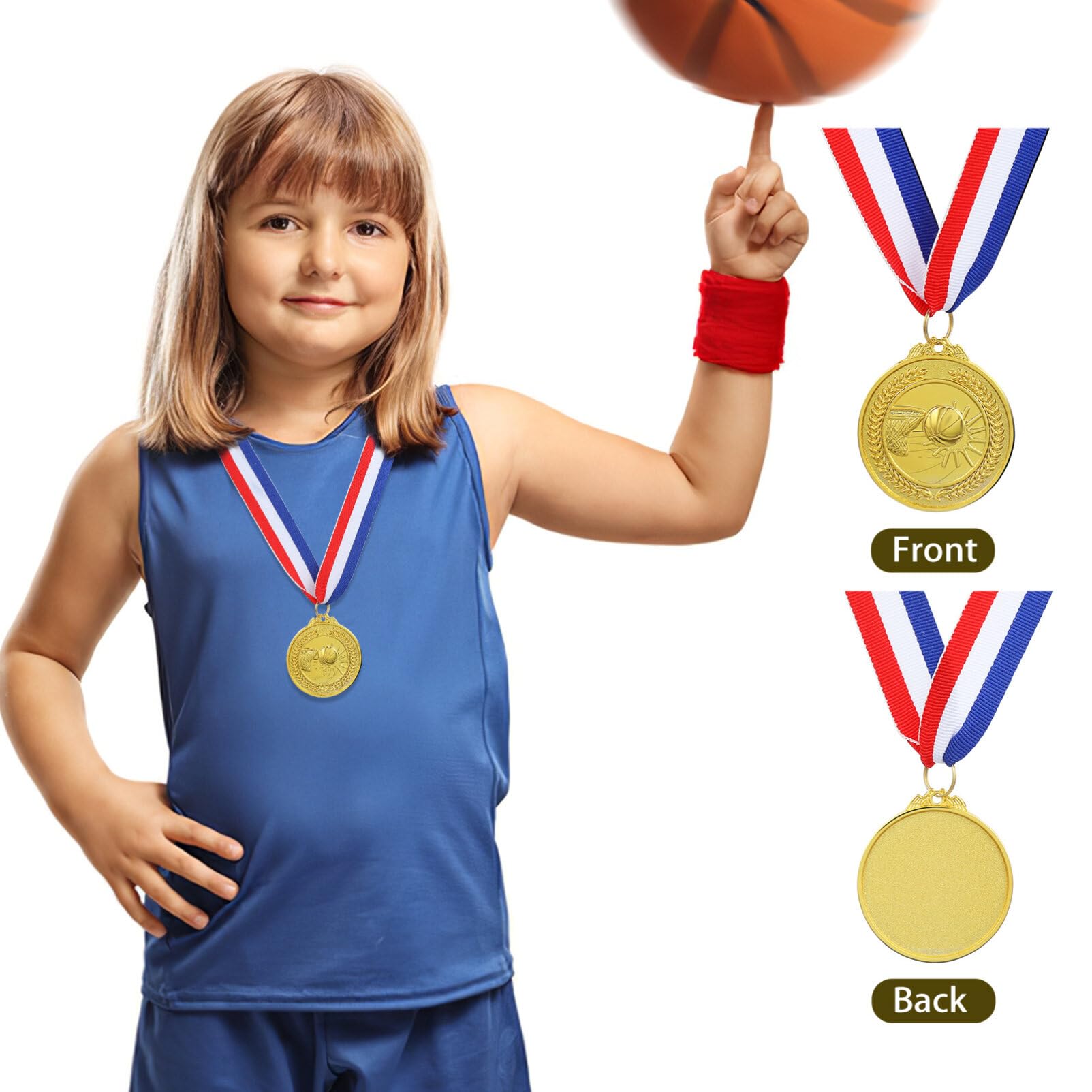 SUPVOX 12 Uds. De Medallas Temáticas De Baloncesto Medallas De Premio Medallas Deportivas Medallas De Medallas De Juego Deportivo Medallas De Metal Dorado para Premios