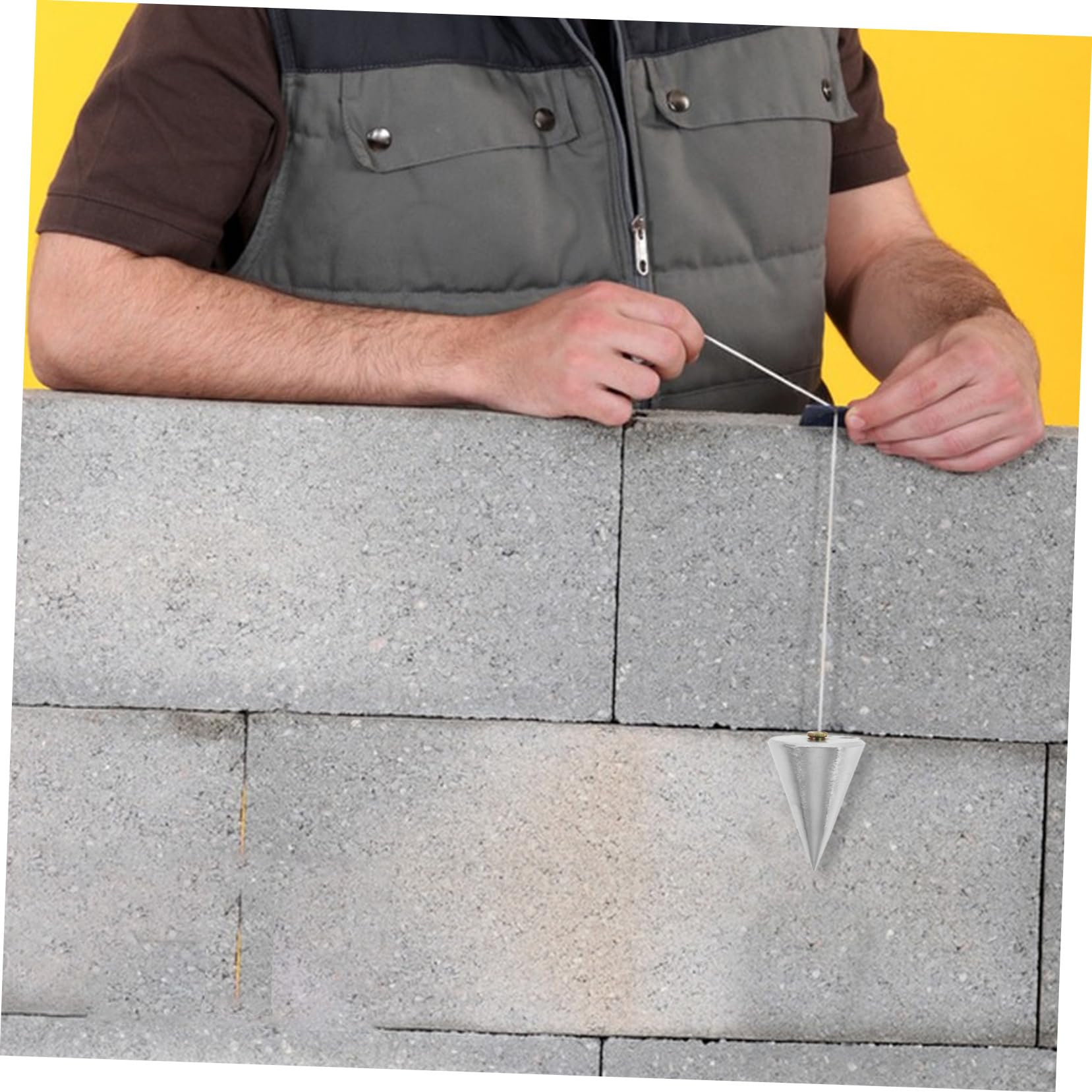 HOMSFOU 4pezzi Hanging Line Hammer Acciaio Strumento Per Utensile Versatile Per Ristrutturazioni e Lavori Falegnameria Misurazioni Precise e Allineamento