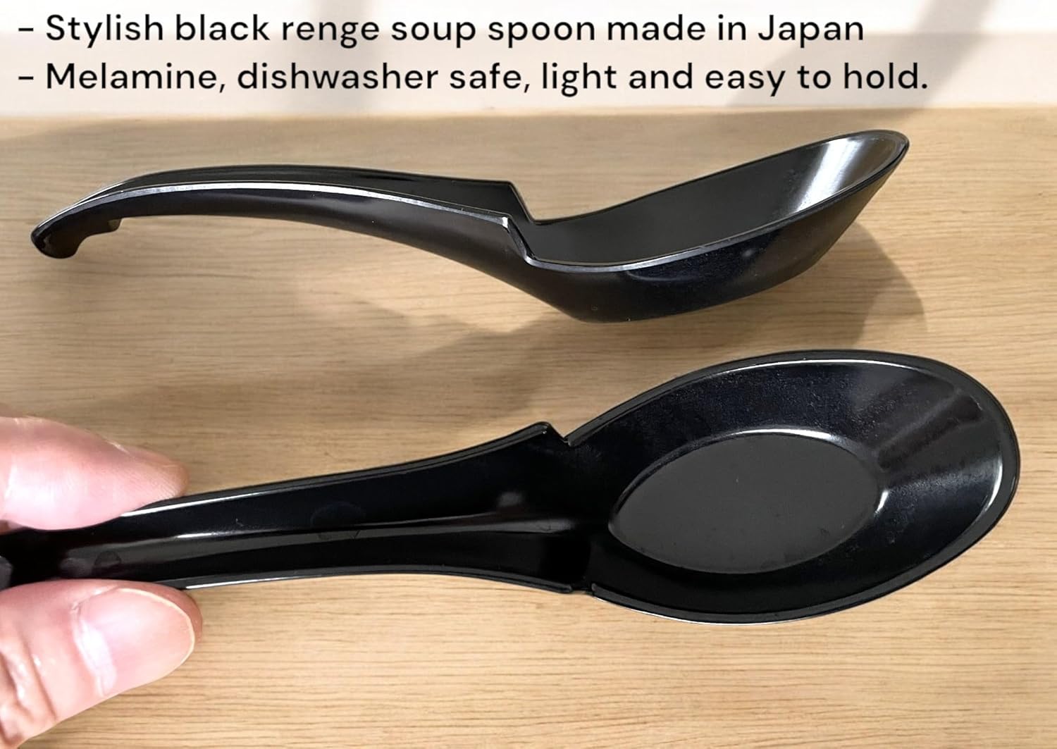 Japanese Luxury Plastic Ramen Bowl Complete Set with Chopsticks, Chopstick Rest and Renge Spoon, All are Made in Japan, Set of 2, Dishwasher Safe, 41ounce (standard size) Light and Unbreakable (set2) - Image 9