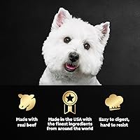 Vista 2 de CESAR - Filetes de comida húmeda suave para perros adultos en salsa sabor Prime Rib (24) bandejas de 3.5 onzas bandejas