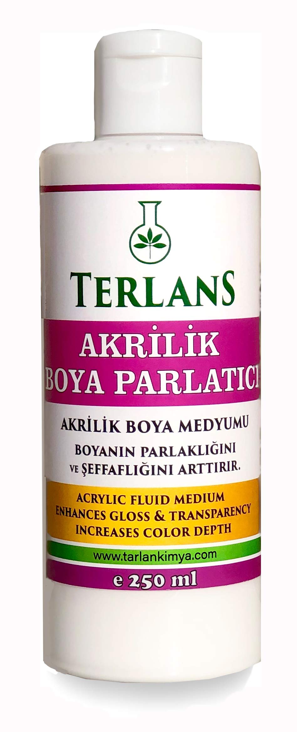 Terlans Akrilik Boya Parlatıcı 250 ml Acrylic Gloss Medium