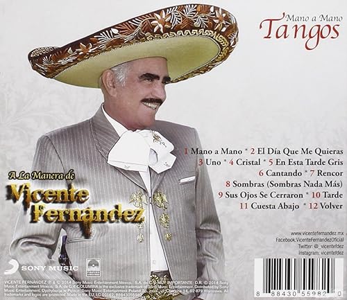 Miniatura 2 de Mano a Mano - Tangos a la Manera de Vicente Fernández