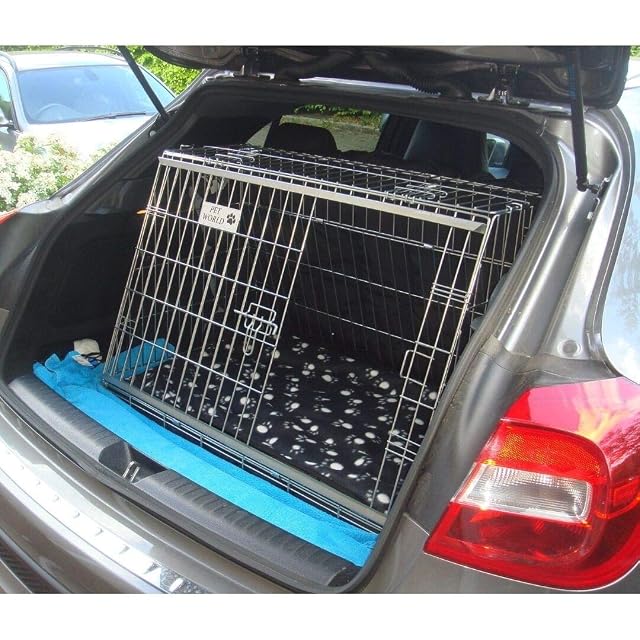Pet World Mercedes GLA 220 Perro Cachorro Mascota inclinado Coche viaje entrenador jaula