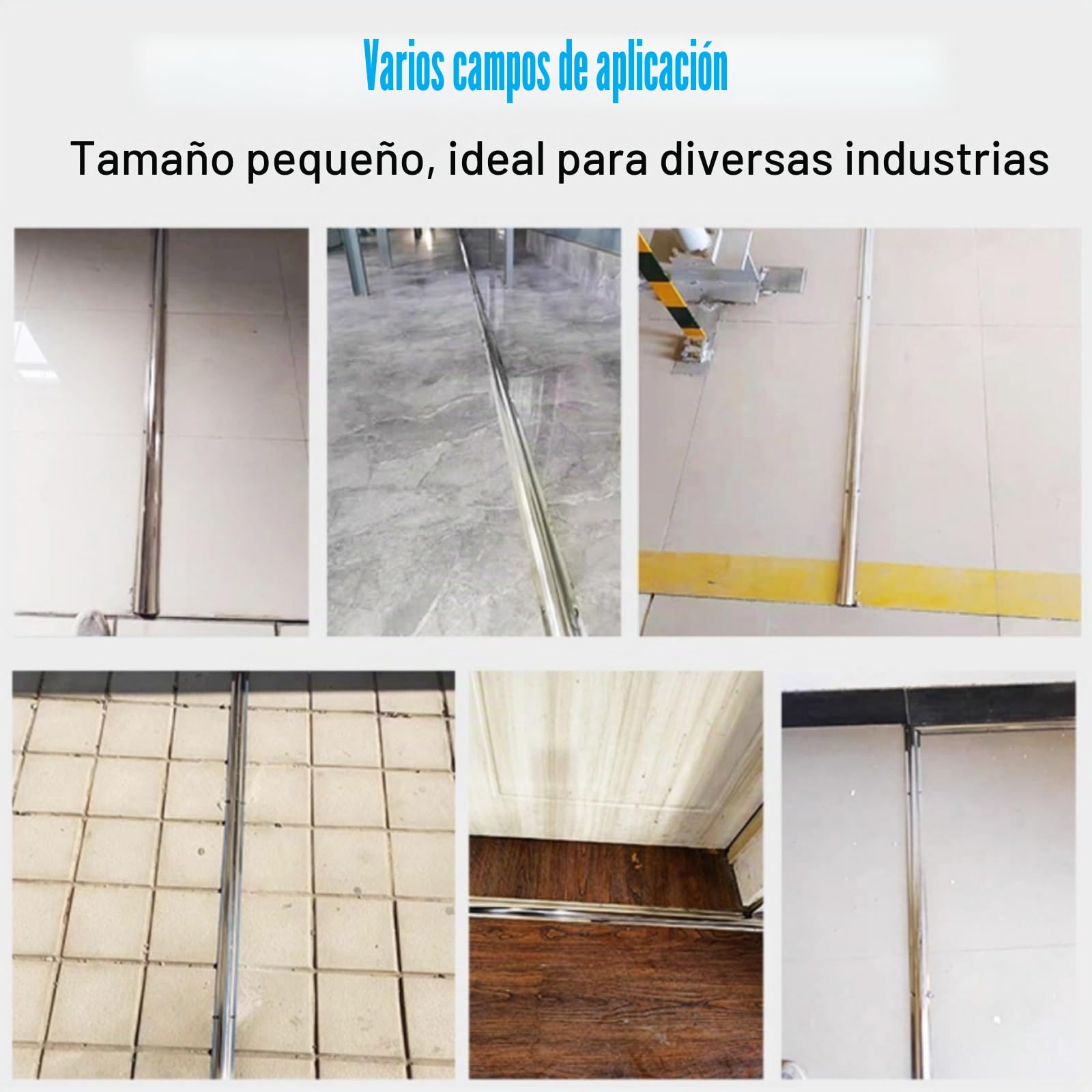 Protector Cable, Canaletas para Cables para Pintar Canaleta, Canaleta Cables Suelo de Acero Inoxidable, Protector de Cable(100 * 10 * 2.6cm/39 * 4 * 1in)