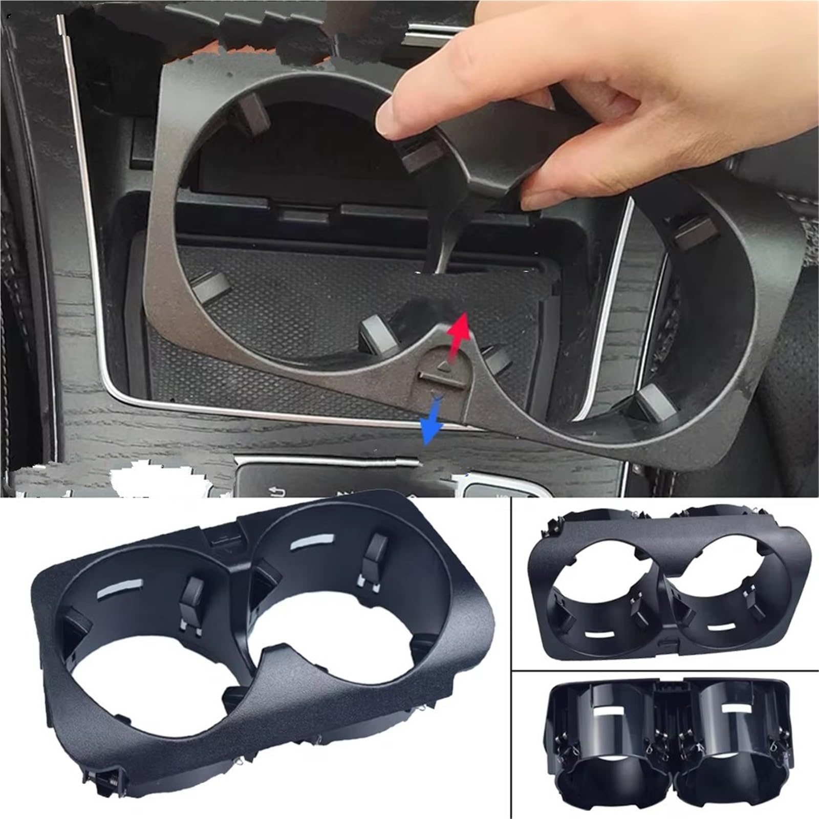 Compatible Con Benz Para Mercedes Clase V W447 2016 2017 2018 2019 2020 2021 Portavasos Para Consola Central Del Coche OEM：2056800691 A2056800691